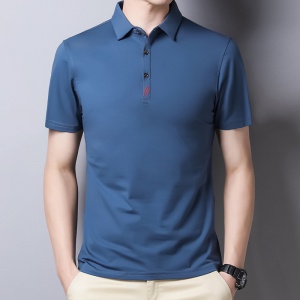 夏季男士短袖t恤潮牌翻領POLO衫簡約百搭半袖